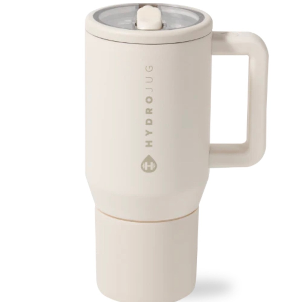 NWT 20oz HydroJug tumbler in cream